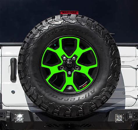 Jeep Wrangler Jl Rubicon Wheel Vinyl Overlays Jeep Wrangler Vinyl Decals