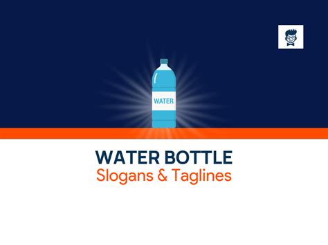 Water Bottle Slogans To Elevate Your Brand Brandboy