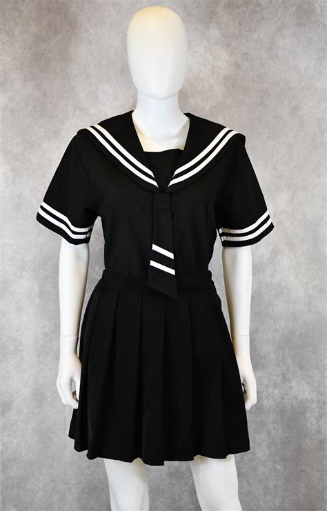 Anime black school uniform Seifuku cosplay outfit - CosComme.com