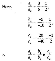 Pair Of Linear Equations In Two Variables Class Extra Questions