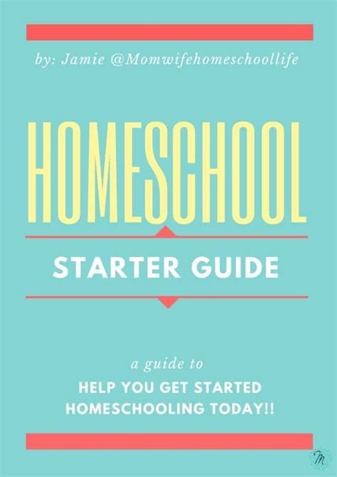 Free Homeschool Starter Guide Homeschool Giveaways