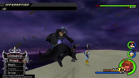 Kingdom Hearts 2 Final Mix Vs Zexion Absent Silhouette Critical Mode