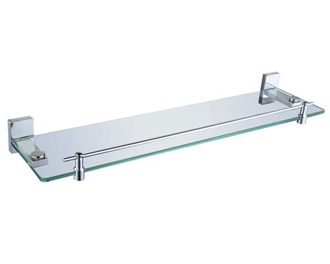 RAK Resort Glass Shelf And Chrome Brackets RAKC17190