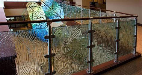 Roanoke Architectural Decorative Glass Thick Artistic Glass Products