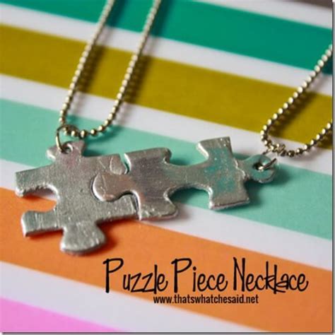 Puzzle Piece Necklace Thats What Che Said