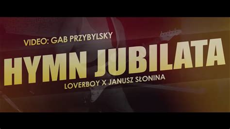 LOVERBOY X JANUSZ SŁONINA Hymn Jubilata ver DISCO Video YouTube