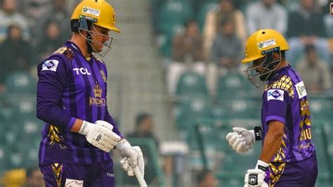 Cricket News Lahore Qalandars Vs Quetta Gladiators Psl Live