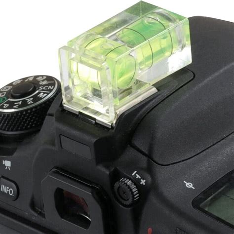 2 PCS Hot Shoe Bubble Level Camera Two Axis Spirit Level For Digital