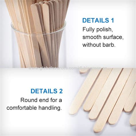 China Eco Friendly Wooden Disposable Coffee Tea Stirrer Got Brc Bsci