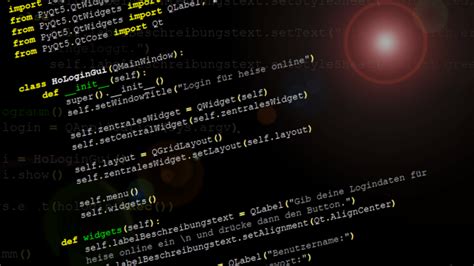 Programmieren mit Python Bedienoberfläche via PyQt erstellen heise