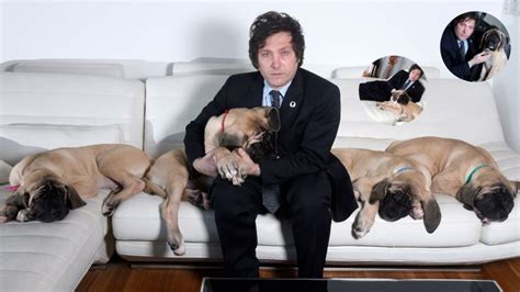 Las Mejores Fotos De Javier Milei Junto A Los Perros A Los Que