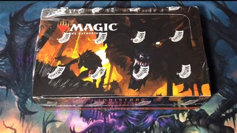 Review Video Magic The Gathering Innistrad Midnight Hunt Set Booster Box Youtube