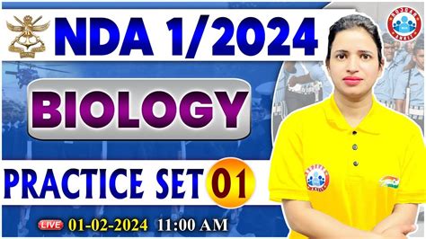 Upsc Nda Nda Biology Practice Set Biology Pyq S By Bhawna Ma Am