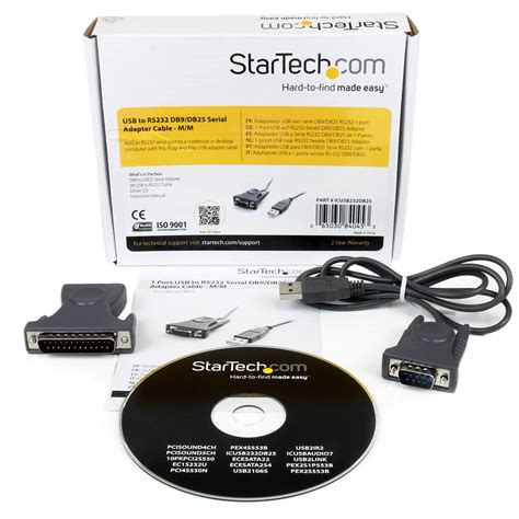 Startech Icusb Db C Ble Adaptateur Usb Vers Port S Rie Db Db