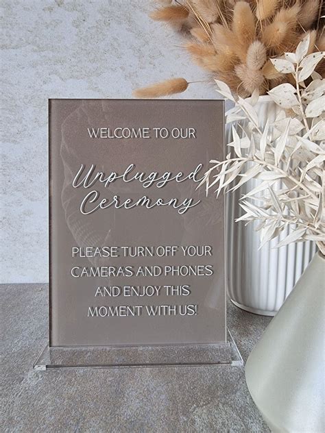 Nude Unplugged Ceremony Sign MU Studio