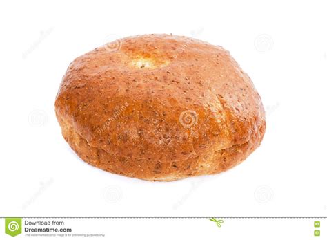 Petit Pain D Hamburger Sur Le Fond Blanc Photo Stock Image Du Manger