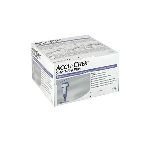 Lancetas Accu Chek Safe T Pro Plus Glucometro Simmedical