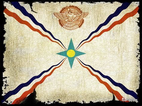 Assyrian Flag 3 By David Albazi Assyrian Flag By David Alb… Flickr