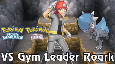 Pokemon Brilliant Diamond And Shining Pearl First Gym Battle VS Gym