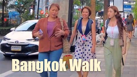 Bangkok Walk Thailand 4k Youtube