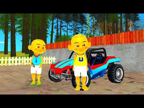 Upin Ipin Test Mobil Jatuh Dari Langit Di Jembatan Legend Youtube