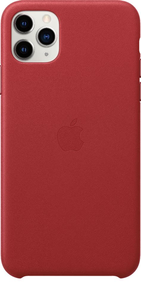 Customer Reviews: Apple iPhone 11 Pro Max Leather Case (PRODUCT)RED ...