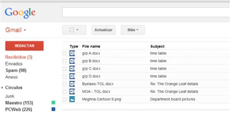 Como Gestionar Sus Archivos Adjuntos De Gmail Facilmente PCWebtips