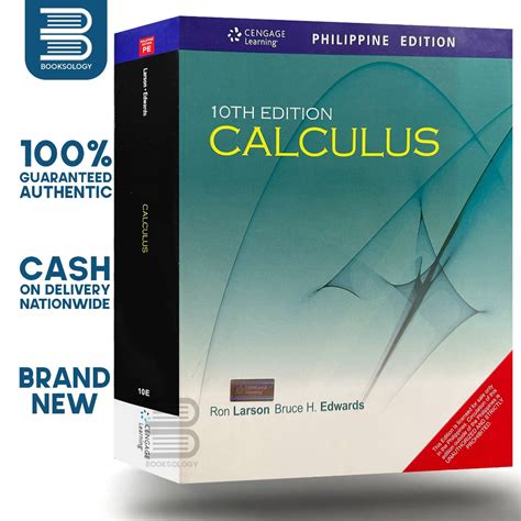 10th Edition Calculus Ron Larson Bruce H Edwards Shopee