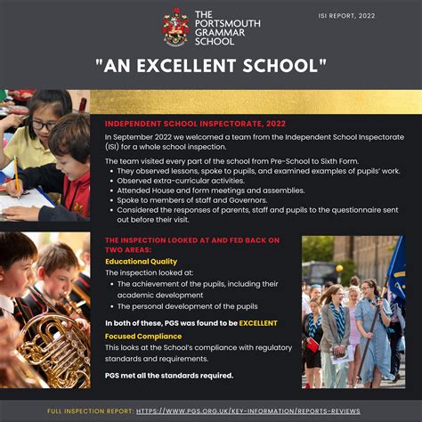 The Portsmouth Grammar School Isi Report 2022 By The Portsmouth Grammar