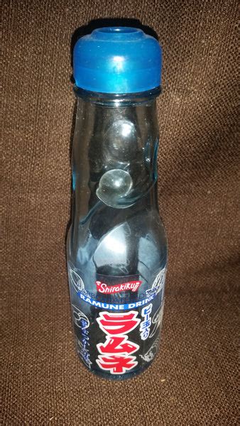 Japanese Ramune Soda Drink Marble Codd-neck Bottle - Empty – Treasure Valley Antiques & Collectibles