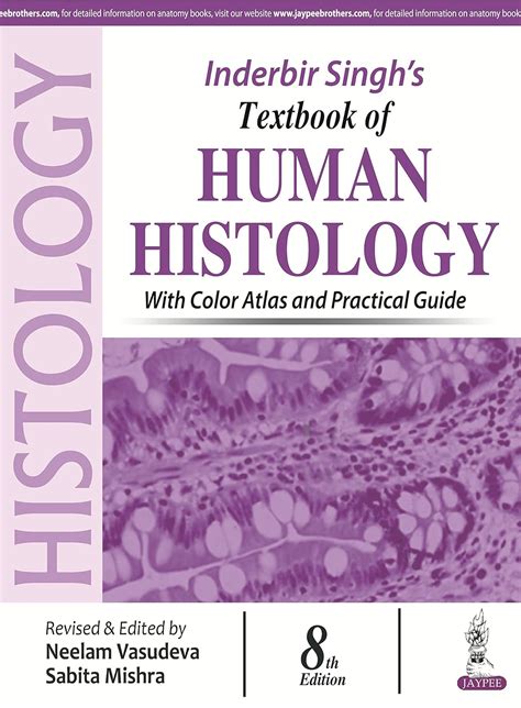 Inderbir Singh S Textbook Of Human Histology With Color Atlas And