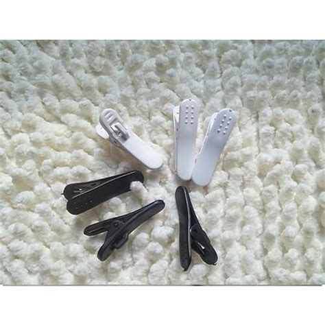 10 X Headphone Earphone Cable Cord Wire Lapel Collar Clip Nip Clamp