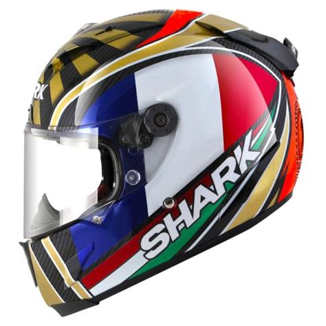 Casque Shark RACE R PRO CARBON REPLICA ZARCO EDITION LIMITEE Au