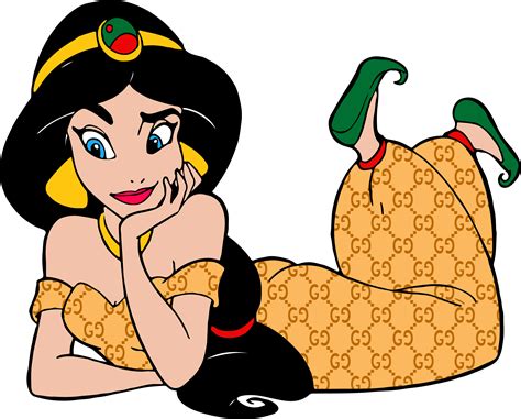 Gucci Jasmine Disney Svg Princess Fashion Svg Gucci Jasmin Inspire