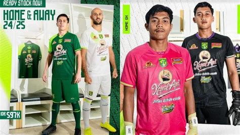 Persebaya Rilis Jersey Home Dan Away Musim Ada Gambar