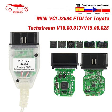 Mini Vci V Tis Techstream Obd Scanner Interface For Toyota