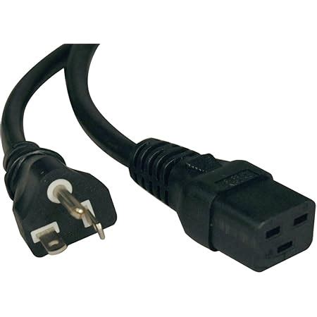 Amazon Tripp Lite Heavy Duty Power Cord For PDU And UPS 20A 12AWG