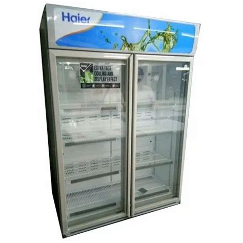 Haier Hcv G Double Door Vertical Visi Cooler Number Of Doors At