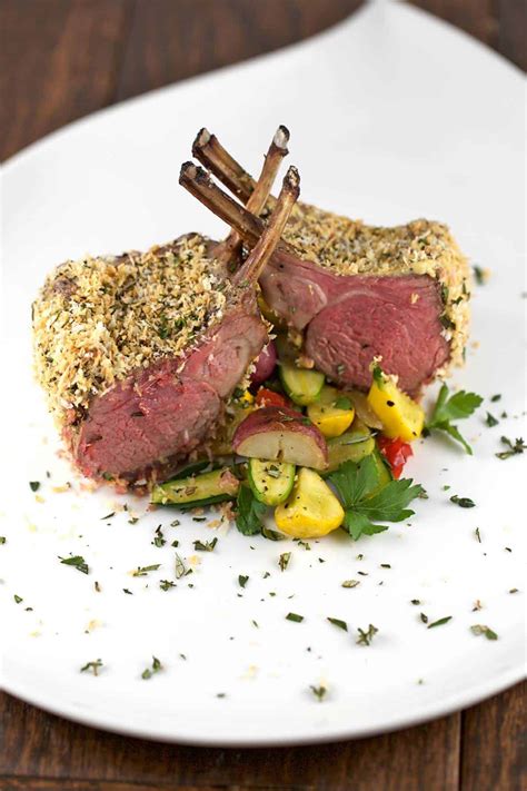 Panko Herb Crusted Rack Of Lamb Jessica Gavin