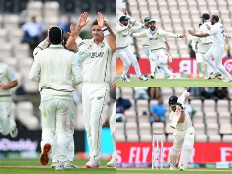 IND vs NZ, WTC Final, Day 5: India End Day on 64 for 2. Watch Highlights