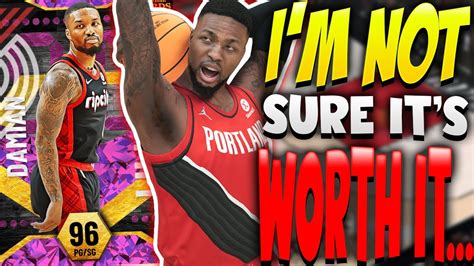 Nba K Myteam Pink Diamond Damian Lillard Gameplay I Won Games Of