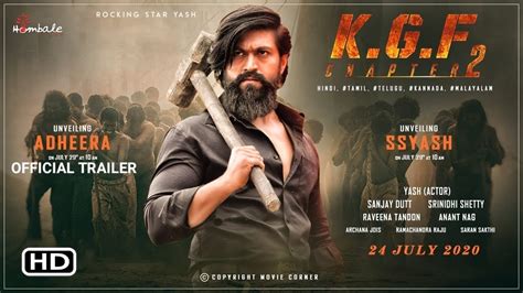 Kgf Chapter 2 Trailer Kgf 2 Trailer Kgf 2 Movie Trailer Kgf Chapter