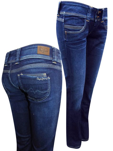 Pepe Jeans - - Pepe Jeans DENIM Venus Low Rise Regular Fit Straight Leg