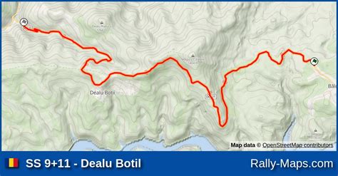 Ss Dealu Botil Stage Map Raliul Clujului Cnrb Rally