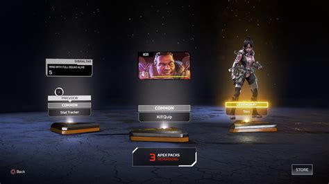 Apex Legends Season 4 4 Pack Opening 1 Legendary See What We Get