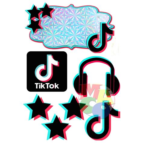 TikTok Tok Themed Cake Toppers Shopee Philippines