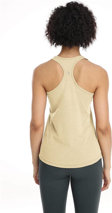 Icyzone Workout Tank Tops For Women Racerback Athletic Yoga Tops Running Exercise Gym Shirts