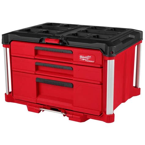 Milwaukee Packout In Modular Drawer Multi Drawer Tool Box With