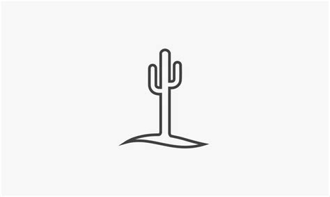 Cactus Outline Vector Art, Icons, and Graphics for Free Download