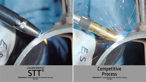 Stt® Comparison Stainless Steel Root Pass Welding Youtube